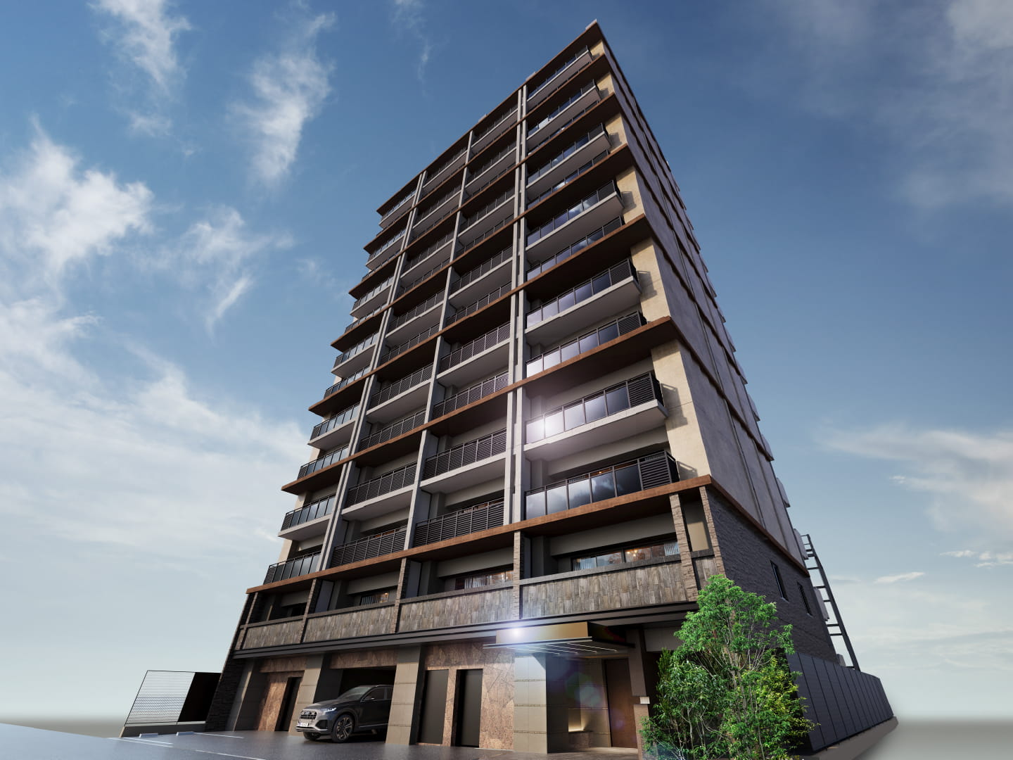 外観完成予想図CG