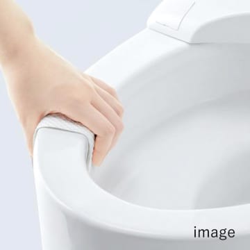 フチなし便器のイメージ画像